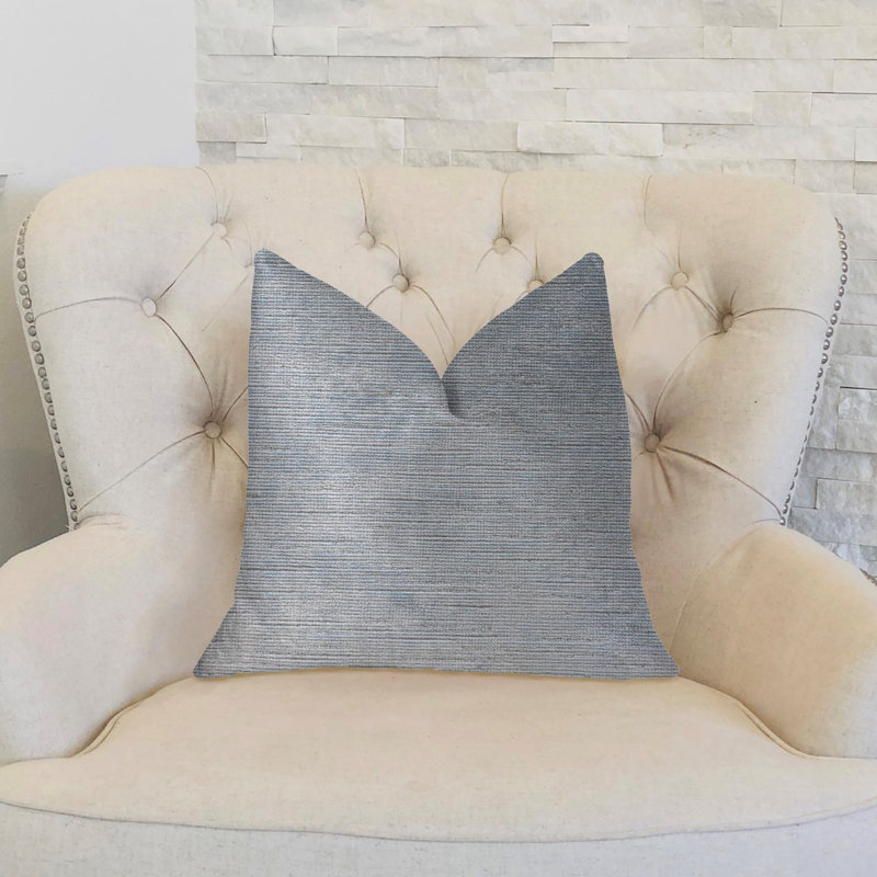 Bleu ciel Icy Coussin décoratif, 12 po x 20 po