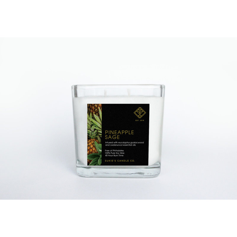 Bougie parfumée ananas