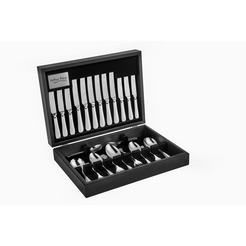 Georgian 44 Piece 18/10 Stainless Steel Cutlery Set, Service for 6