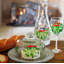 Verre à vin 11 oz. blanc Mistletoe