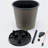 13 in.Gray Wicker Self-watering Planter-1283686969-1283686971