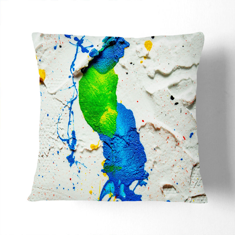 Abstract Square Throw Cushion, 40 x 40 cm