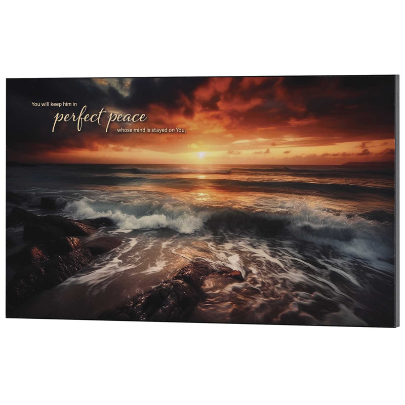 Plaque murale «You Keep Keep In Perfect»