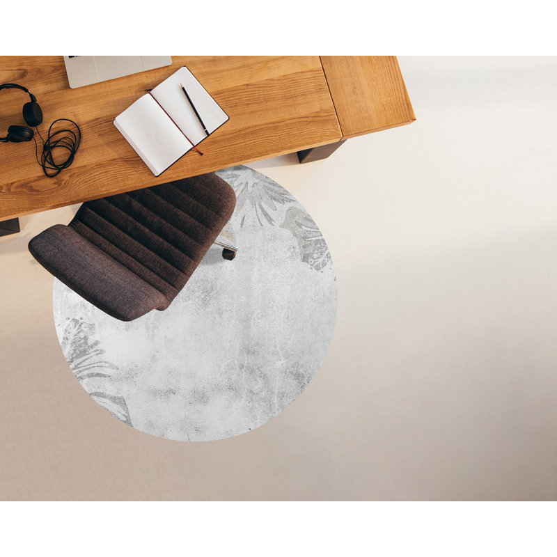 Kaelig Hard Floor Straight Round Chair Mat