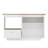 Extendable Counter Height Dining Table With Storage Cabinet And Drawer