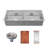 Rivage Basin Undermount Kitchen Workstation Sink-121723645-121723639