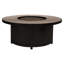 Capri Round Iron Propane and Natural Gas Fire Pit Table-1316110235-1316630343-1316630364