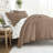 8-Piece Bedding Bundle - Solid Duvet Cover, Comforter Insert, and Patterned Sheet Set-99311844-99311846