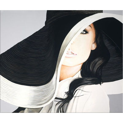 «Sasha Fierce» par Jeff Schaub - peinture sur toile tendue