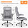 Narain Leather Executive Chair with Flip-Up Arms