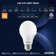 15 Watt E26/Medium (Standard) Dimmable 5000K Bulb