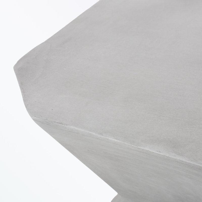 moderm design Side Table with corner-cut square top