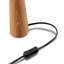 Manveen 20" Natural Solid Wood Table Lamp