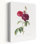 Art floral rétro mauve, rétro