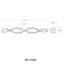Interlace 1 - Light LED Vanity Light