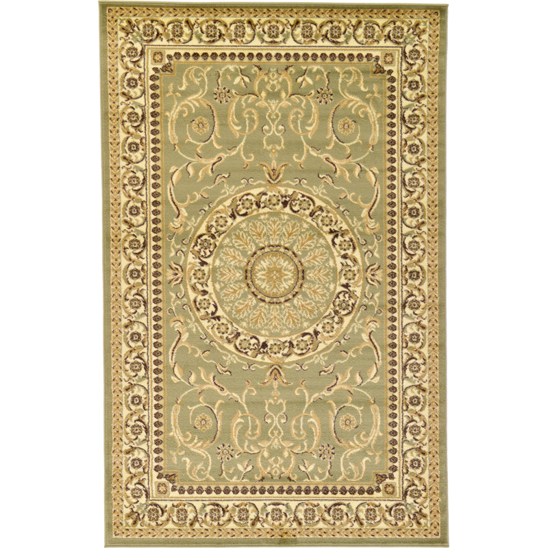 Oriental Area Rug, Rectangle 66 x 91cm