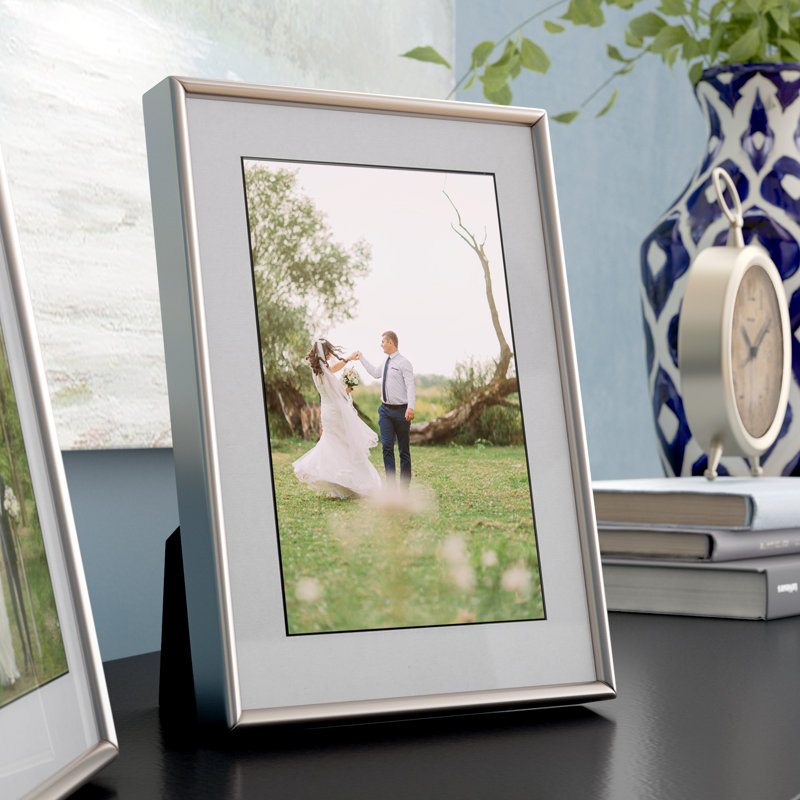 Cadre photo Panella Simply, 5 po x 7 po, Argent