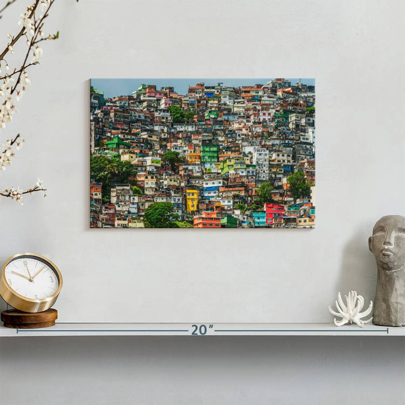 Lilie Rocinha Favela, 8" H x 12" W