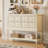 French-style modern light luxury sideboard