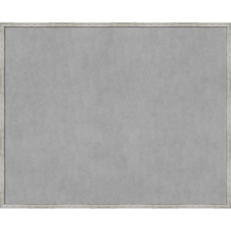 Tableau magnétique magnétique en métal, 33" H x 41" W x 1" D