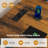 Bunk Bed With Desk, Full Over Full Bunk Beds With 5 Storage Drawers And Charging Station, Rustic Brown-370791023-420605463