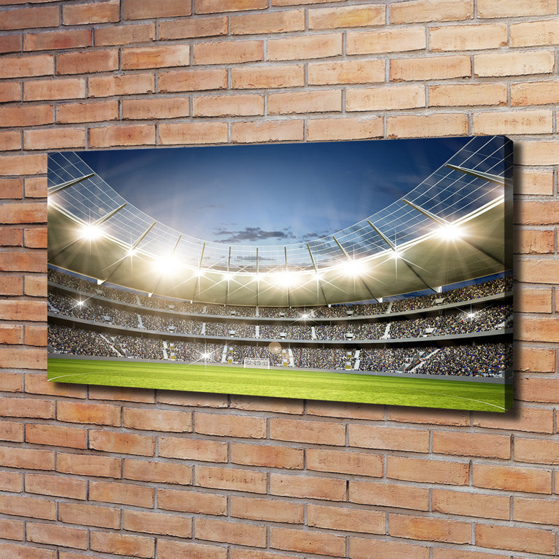 Stadium - Wrapped Canvas Print