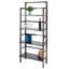 Étagère de boulanger standard en bois massif 29,53 po Akihito avec tablettes en bois