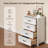Ergica 4 or 5-Drawer Wooden Dresser-1338113664-1091735395