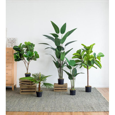 31.5'' Faux Palm Tree in Pot