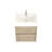 23.4'' Single Bathroom Vanity with Acrylic Top-231461826