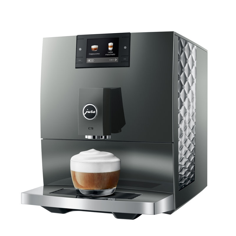 C9 Coffee And Espresso Machine, Dark Inox