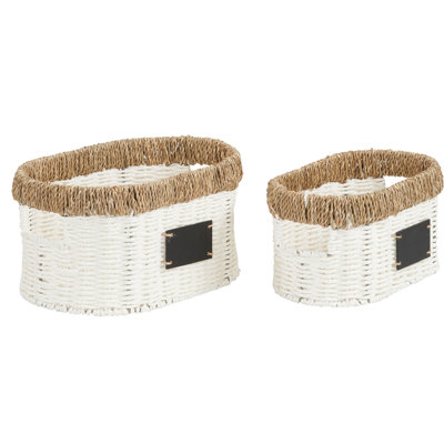 Beachcrest Home™ Wicker Basket