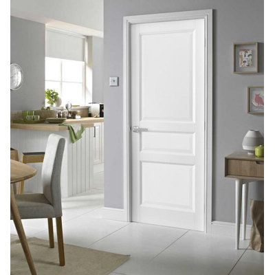 Lucia Paneled Standard White Door