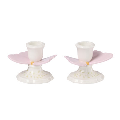Bougeoirs Lenox Butterfly Meadow, ensemble de 2