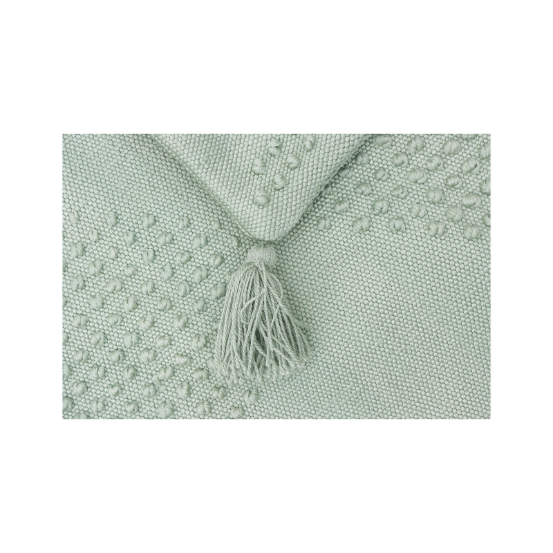 Housse et insert de coussin intérieur / extérieur en polyester Sonora, Menthe, Carré, 24 po x 24 po
