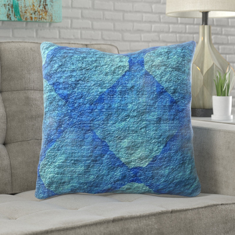 Coussin décoratif à motif Keysville, Synthétique, Intérieur