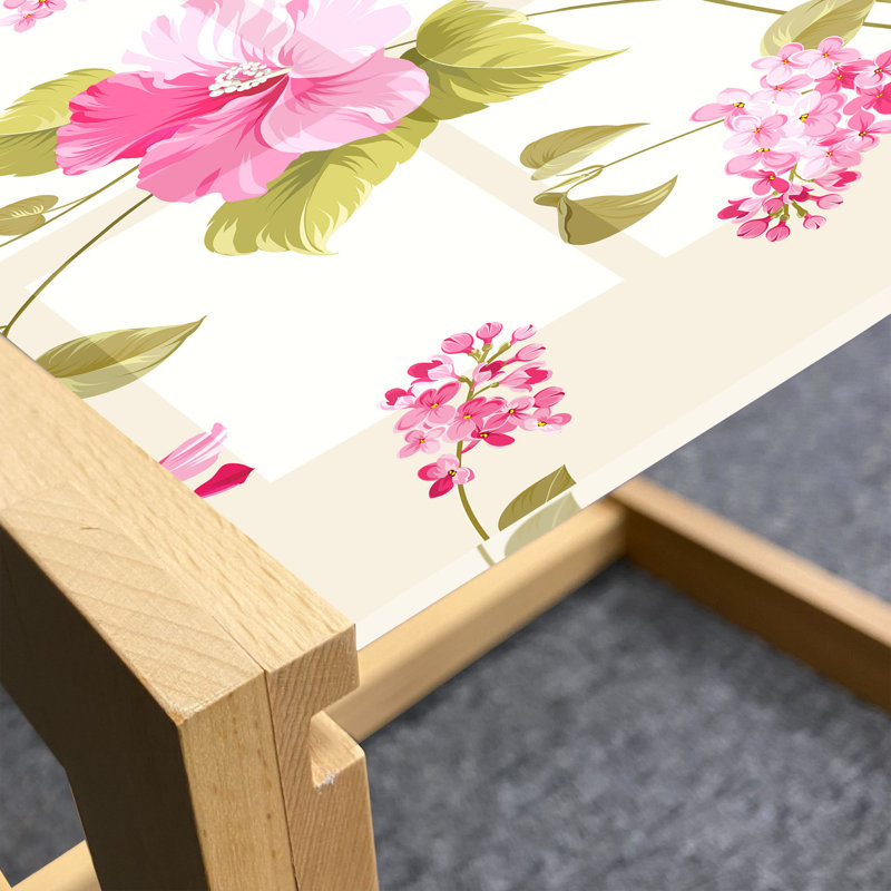 Jacarra Trestle Coffee Table, 40cm H x 91cm W x 62cm D