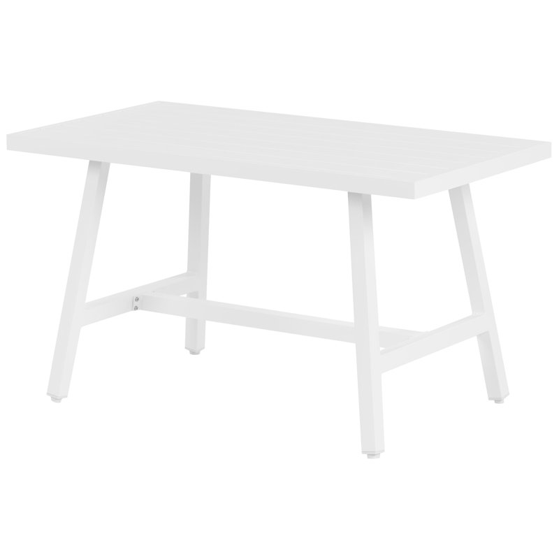 Avalyne Rectangular Outdoor Dining Table , 47.2cm cm W 64cm cm D