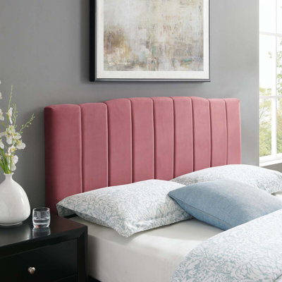 Camilla Upholstered Wingback Headboard