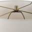 Lampe de table en travertin Lavelda