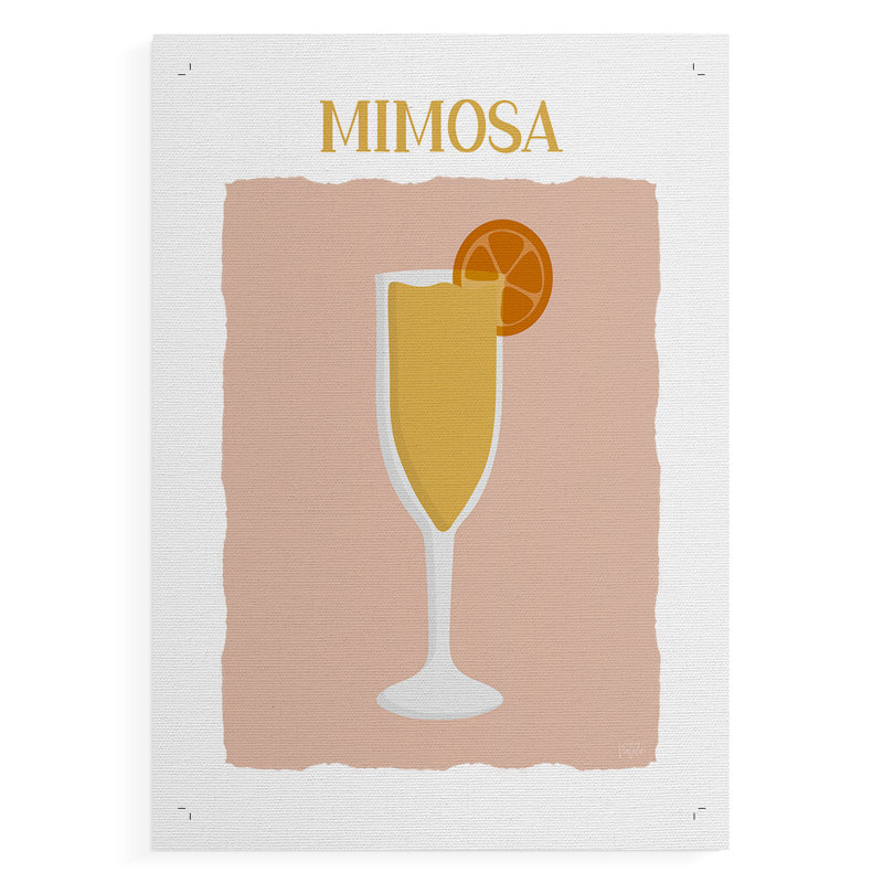 Mimosa - Impression sur toile seulement - NON-CADRE, H 12 po x l 8 po
