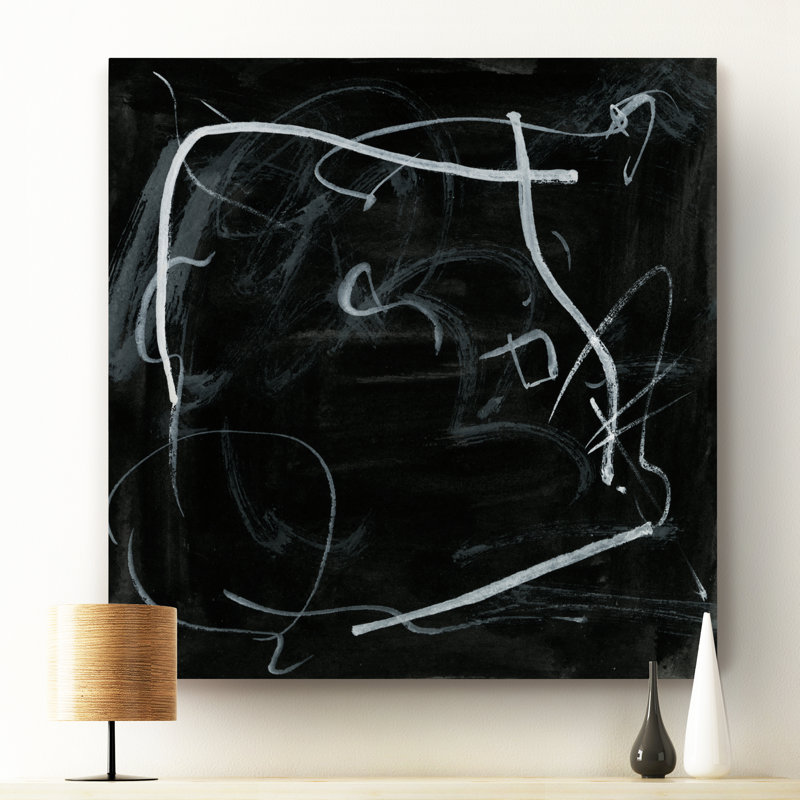 «Erase I», reproduction d'art sur toile, H 16 po x l 16 po x P 1 po, Toile tendue