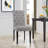 Linen Tufted Back Dining Chair-1685446421-1685446426