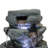 6-Tier Cascading Rock Water Fountain Outdoor Garden Waterfall w/Lights