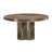 Villa Cherie Hazelnut 5-Piece Round Dining Set