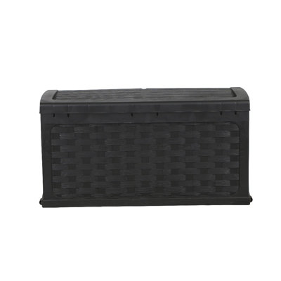 Samuel Alexander 116 cm W Lockable Deck Box in Black