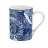 Spode Blue Room Mug 15 Oz. Sunflower