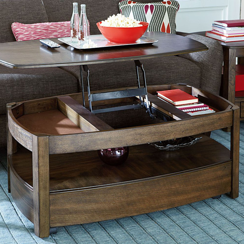 Table basse à plateau relevable Allenah