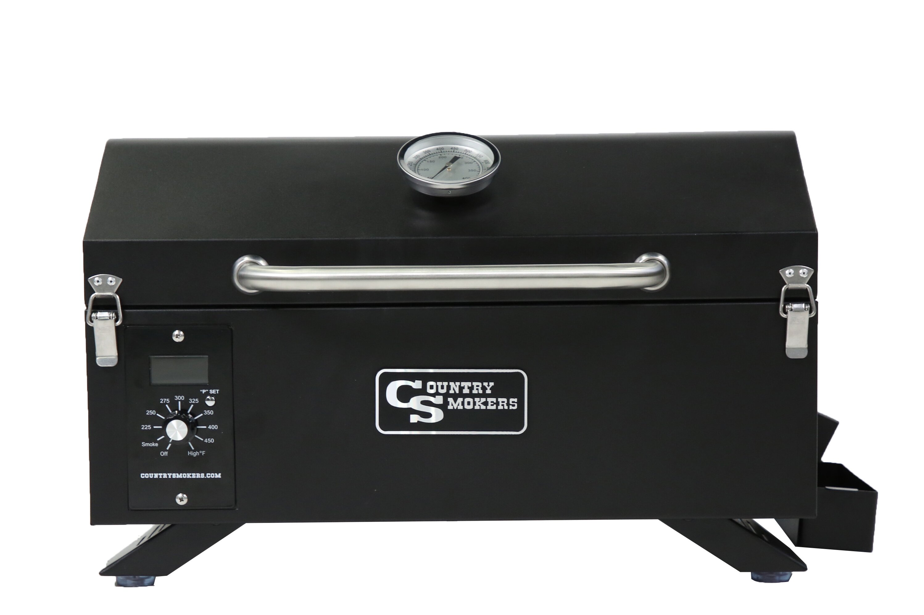 Country 17.5'' W Portable Wood Pellet Grill & | Wayfair