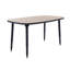 Table d'activité rectangulaire thermofusionnée avec pieds fuselés réglables 31 x 50 Adapte-115943364-115943366